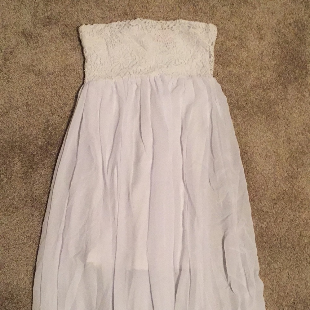 Long white dress